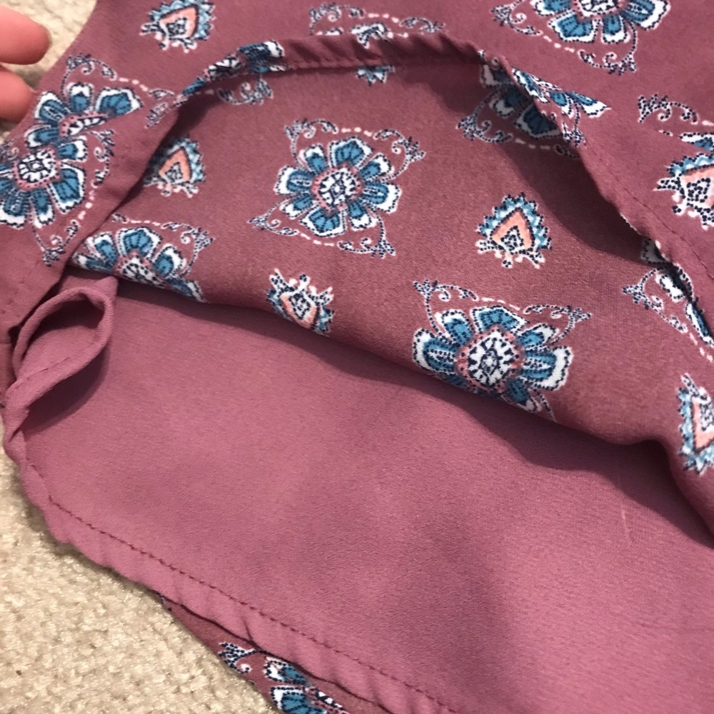 Pink Rose Patterned Dress - Picture 3 of 4